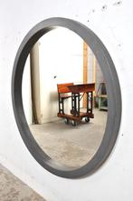 Vintage industriële spiegel houten mal spiegels 125 cm, Ophalen of Verzenden, Gebruikt