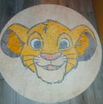 Rond vloerkleed Lion King Simba - zgan, Ophalen of Verzenden