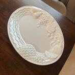 Vintage A. Santos serveer schaal - fruit motief, Antiek en Kunst, Ophalen of Verzenden