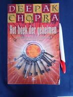 Het boek der geheimen. Deepak Chopra., Boeken, Ophalen of Verzenden, Gelezen, Achtergrond en Informatie