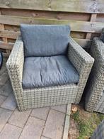 Lounge set wicker, Tuin en Terras, Tuinsets en Loungesets, Ophalen, 4 zitplaatsen, Gebruikt, Loungeset