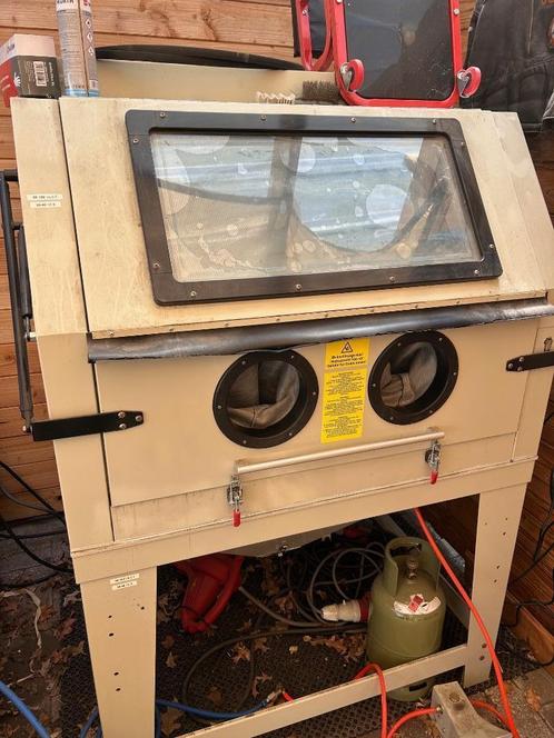 straalcabine 990 ltr, Doe-het-zelf en Verbouw, Reinigingsmachines, Gebruikt, Overige typen, Ophalen