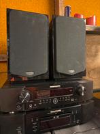 Marantz Receiver, CD/Bluray speler & QUAD Speakers, Audio, Tv en Foto, Stereo-sets, Losse componenten, Zo goed als nieuw, Nvt