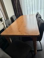 Grenen eettafel, Ophalen, Gebruikt, 200 cm of meer, 50 tot 100 cm