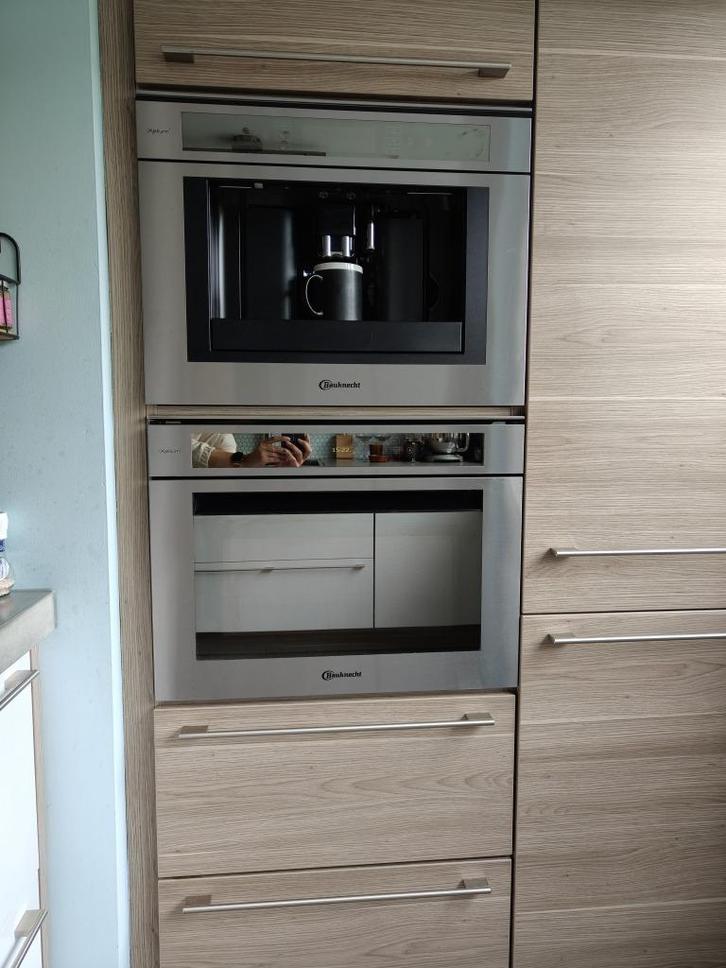 Oven met magnetronfunctie Bauknecht, Witgoed en Apparatuur, Ovens, Gebruikt, Inbouw, Oven met grill, 45 tot 60 cm, 45 tot 60 cm