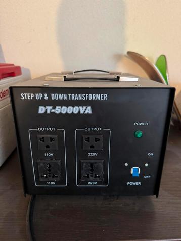 110v / 230v transformer beschikbaar voor biedingen