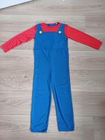 Super Mario kostuum/ verkleedpak, maat 116, 110 t/m 116, Jongen of Meisje, Gebruikt, Ophalen of Verzenden