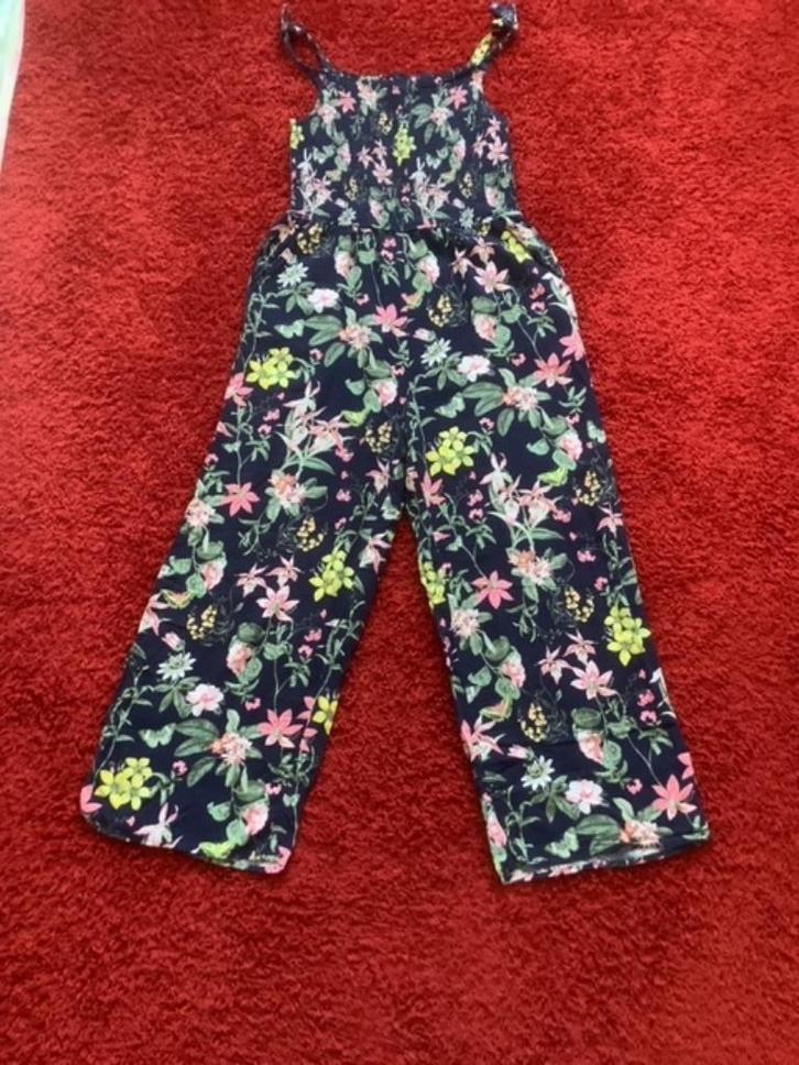Maat 170 prachtige jumpsuit H&M met elastisch boven lijfje, Kinderen en Baby's, Kinderkleding | Maat 170, Zo goed als nieuw, Meisje