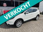 Nissan Qashqai 1.2 Tekna 17" , Leer, camera, trekhaak,, Gebruikt, 4 cilinders, 116 pk, Wit