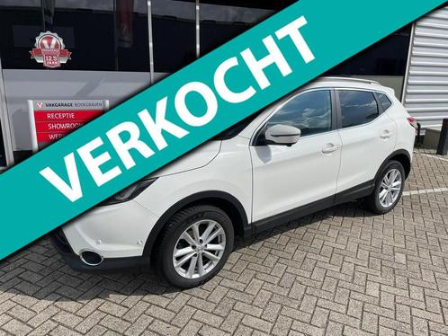 Nissan Qashqai 1.2 Tekna 17" , Leer, camera, trekhaak,, Auto's, Nissan, Bedrijf, Qashqai, 360° camera, ABS, Achteruitrijcamera