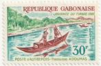 Gabon Michel nr. 358 Ongebruikt Plakker, Verzenden, Overige landen, Postfris