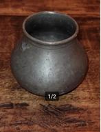 Tinnen lepelvaasje, Antiek en Kunst, Antiek | Tin, Ophalen of Verzenden