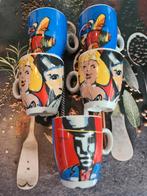 Herman Brood mokken, Ophalen of Verzenden, Zo goed als nieuw, Overige stijlen, Kop(pen) en/of Schotel(s)