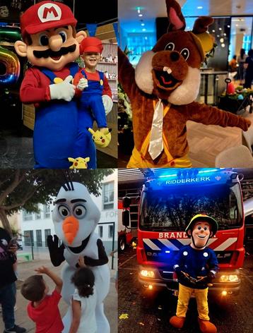 DE Leukste Looppoppen en mascottes op jouw feest & event! beschikbaar voor biedingen