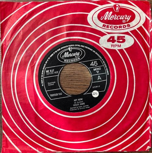 Single Lesley Gore ‎– Hey Now (1964), Cd's en Dvd's, Vinyl Singles, Gebruikt, Single, Pop, 7 inch, Ophalen of Verzenden