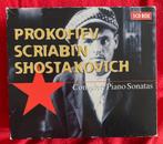Compl. pianosonates Prokofiev, Scriabin, Shostakovich - 5 cd, Verzenden, Modernisme tot heden, Gebruikt, Boxset
