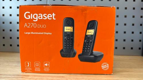 Gigaset A270 Duo, Telecommunicatie, Vaste telefoons | Handsets en Draadloos, Nieuw, 2 handsets, Ophalen of Verzenden