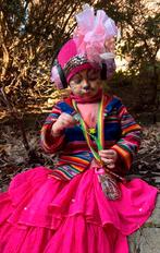 Peruaans jasje carnaval, 110 t/m 116, Jongen of Meisje, Ophalen of Verzenden, Zo goed als nieuw