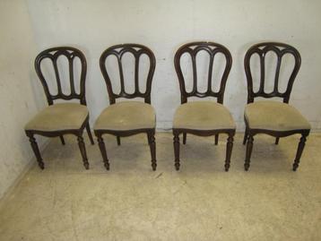 Set van 4 antieke stoelen beschikbaar voor biedingen