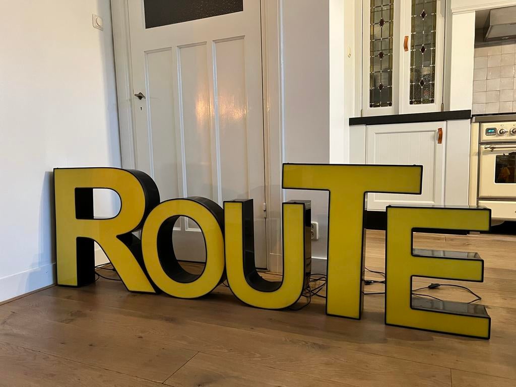 Reclameletters- reclameverlichting - letterreclame, Ophalen, Gebruikt, Kunststof, Minder dan 100 cm