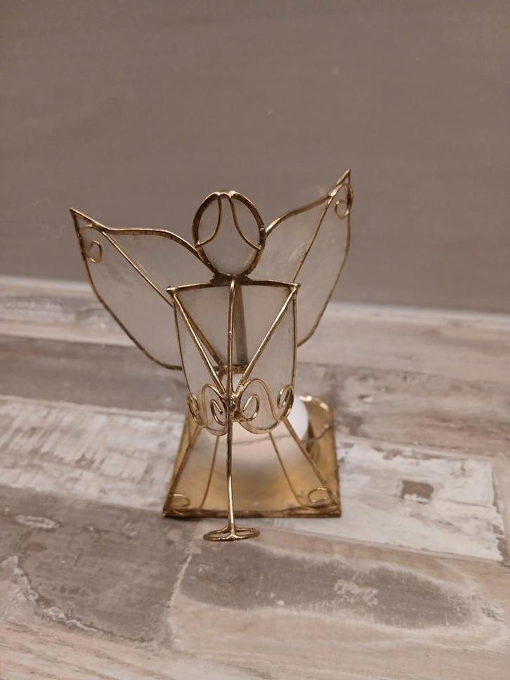 Engelen Kandelaar - Sfeervol & Uniek!, Huis en Inrichting, Woonaccessoires | Kandelaars en Kaarsen, Zo goed als nieuw, Kandelaar