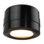 Opbouwspot IP65 gx53 230v zwart 5w led dimbaar, Metaal of Aluminium, Ophalen of Verzenden, Led, Plafondspot of Wandspot