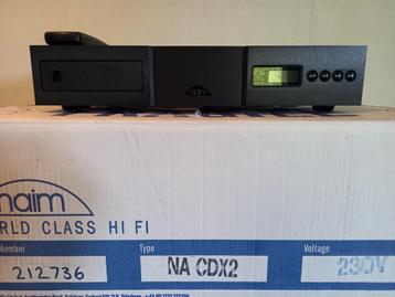 NAIM CDX-2 HIGH-END CD-PLAYER BOXED + PUCK + BURNDY + A.B. beschikbaar voor biedingen
