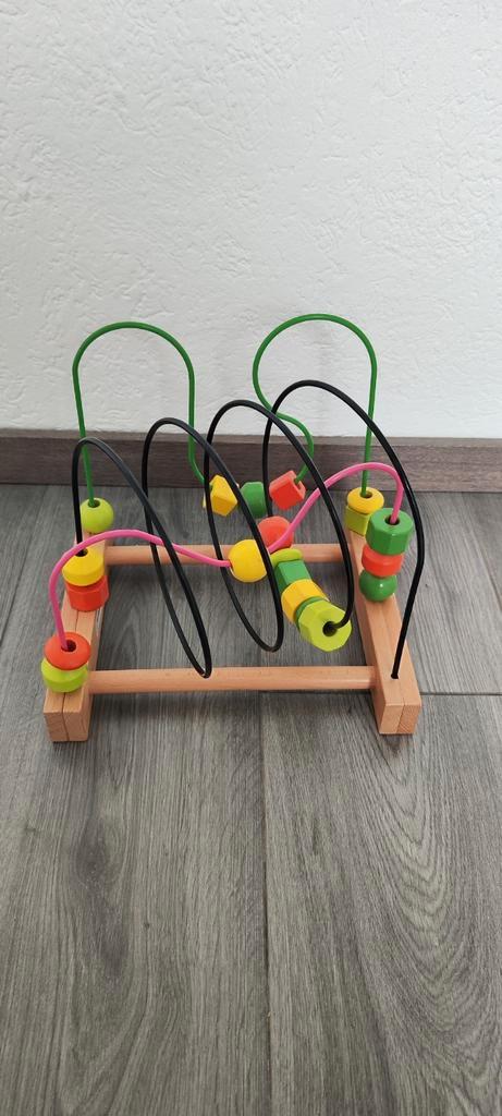 2x kralenspiraal/kralendoolhof zo goed als nieuw, Kinderen en Baby's, Speelgoed | Houten speelgoed, Zo goed als nieuw, Overige typen