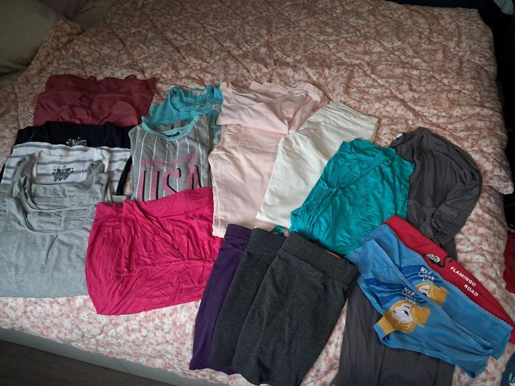 Groot pakket dameskleding L/XL, Ophalen of Verzenden, Gedragen, Maat 42/44 (L)
