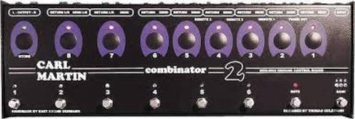 Carl Martin Combiner 2, Muziek en Instrumenten, Effecten, Gebruikt, Chorus, Reverb, Ophalen of Verzenden