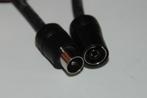 Coax Audio / speaker kabel 1,5 meter mannetje + vrouwtje, Zo goed als nieuw, Coaxiale kabel, Ophalen, Minder dan 2 meter