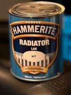 Hammerite Radiatorlak - Halfvolle Pot, Gebruikt, Wit, Ophalen of Verzenden, Lak