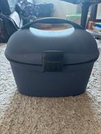 Beautycase Samsonite blauw zeer nette staat, Ophalen of Verzenden, Zo goed als nieuw, Blauw