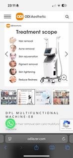 Cryolipolyse EN ipl laser odilazer permanente ontharing, Ophalen, Zo goed als nieuw