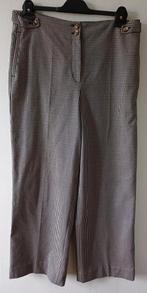 Massimo Dutti Pepitaruitjes Pantalon XL, Kleding | Dames, Massimo Dutti, Beige, Maat 46/48 (XL) of groter, Ophalen of Verzenden