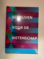 Schrijven voor de wetenschap boek in plastic, Boeken, Studieboeken en Cursussen, Nieuw, Daniël Janssen en Lucas van der Deijl