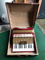 Honer arcordion, Muziek en Instrumenten, Accordeons, Ophalen, Gebruikt, Hohner, Met koffer