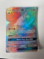 Pokemon kaart volcarona regenboog, Hobby en Vrije tijd, Verzamelkaartspellen | Pokémon, Ophalen of Verzenden, Gebruikt, Losse kaart