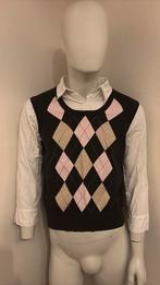 Marco Pecci blouse/geruitte trui maat S, Ophalen of Verzenden, Zo goed als nieuw, Maat 38/40 (M)