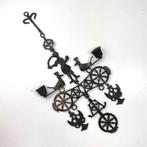 Byzantijnse kandelaar hanger | gietijzeren kaarsenhouder, Huis en Inrichting, Woonaccessoires | Kandelaars en Kaarsen, Ophalen of Verzenden