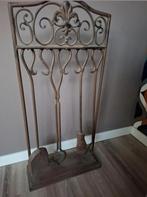 Open Haard Set - Compleet met Gereedschap, Huis en Inrichting, Kachels, Gebruikt, Houtkachel, Ophalen of Verzenden, Vrijstaand