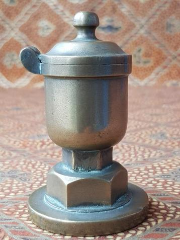 Mooie zware originele Art Deco inktpot uit Engeland 8,2 cm. beschikbaar voor biedingen