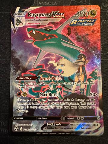 Pokemon Rayquaza VMAX TG20 - Silver Tempest beschikbaar voor biedingen