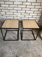 Bijzettafeltjes, Huis en Inrichting, Tafels | Bijzettafels, 45 tot 60 cm, Minder dan 55 cm, Rond, Ophalen of Verzenden