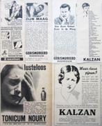 Advertenties reclames uit 1937 - drogist producten, Verzamelen, Merken en Reclamevoorwerpen, Verzenden, Gebruikt, Overige typen