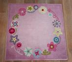 Haba 8062 bloemenkrans wollen vloerkleed 140 x 140 cm, Ophalen, Gebruikt, Vierkant, Kinderen