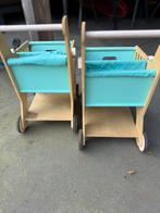 Leuke Houten Winkelwagentjes voor Kinderen, Ophalen, Gebruikt, Jongen of Meisje