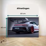 NIEUW LED Auto Schilderij met afbeelding van Porsche 911 GT3, Ophalen of Verzenden