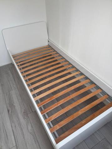 ASKVOLL witte bedframe + lattenbodem (eenpersoonsbed) - afbeelding 4