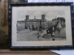 Kampen, Etsje /Gravure van een Stalen Brug Mooi lijstje, Antiek en Kunst, Kunst | Etsen en Gravures, Ophalen of Verzenden